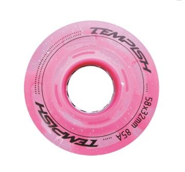 Tempish Flashing Pink Işıklı Quad Paten Tekerleği