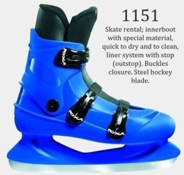 Roxa 1151 Hockey Rental Buz Pateni