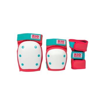 Rio Roller Red/Mint 3'lü Koruma Seti