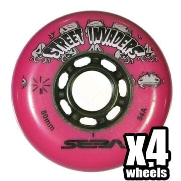 Seba Street Invader Pink Paten Tekerleği