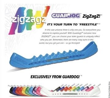 Guardog Zigzag Buz Pateni Bıçak Koruyucu