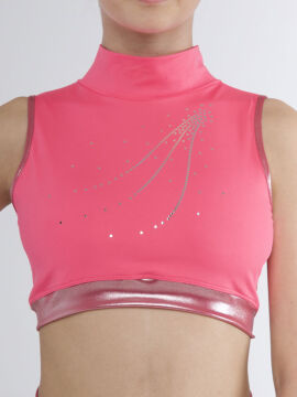 Pridance 312 Pink Mikrofiber Spor Büstiyer