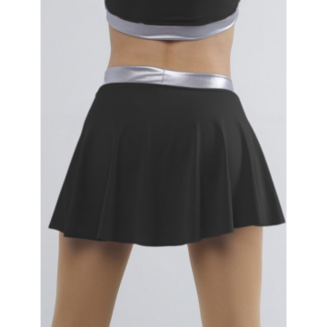 Pridance 314 Black Mikrofiber Şortlu Etek