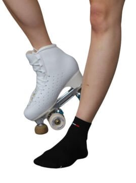 Pridance 521/P Black Buz Pateni Çorabı