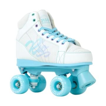 Rio Roller Lumina White Quad Paten