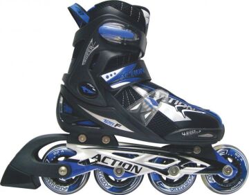 Action Pw 125F Blue Ayarlanabilir Fitness Paten