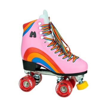 Moxi Rainbow Rider Pink Quad Paten