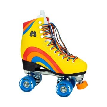 Moxi Rainbow Rider Yellow Quad Paten