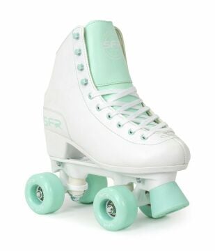 Sfr Figure White/Green Quad Paten