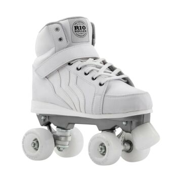 Rio Roller Kick White Quad Paten