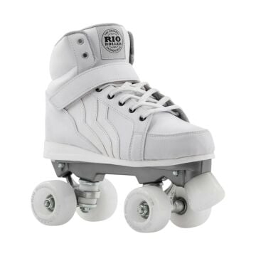Rio Roller Kick White Quad Paten