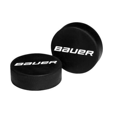 Bauer Black Hokey Puck