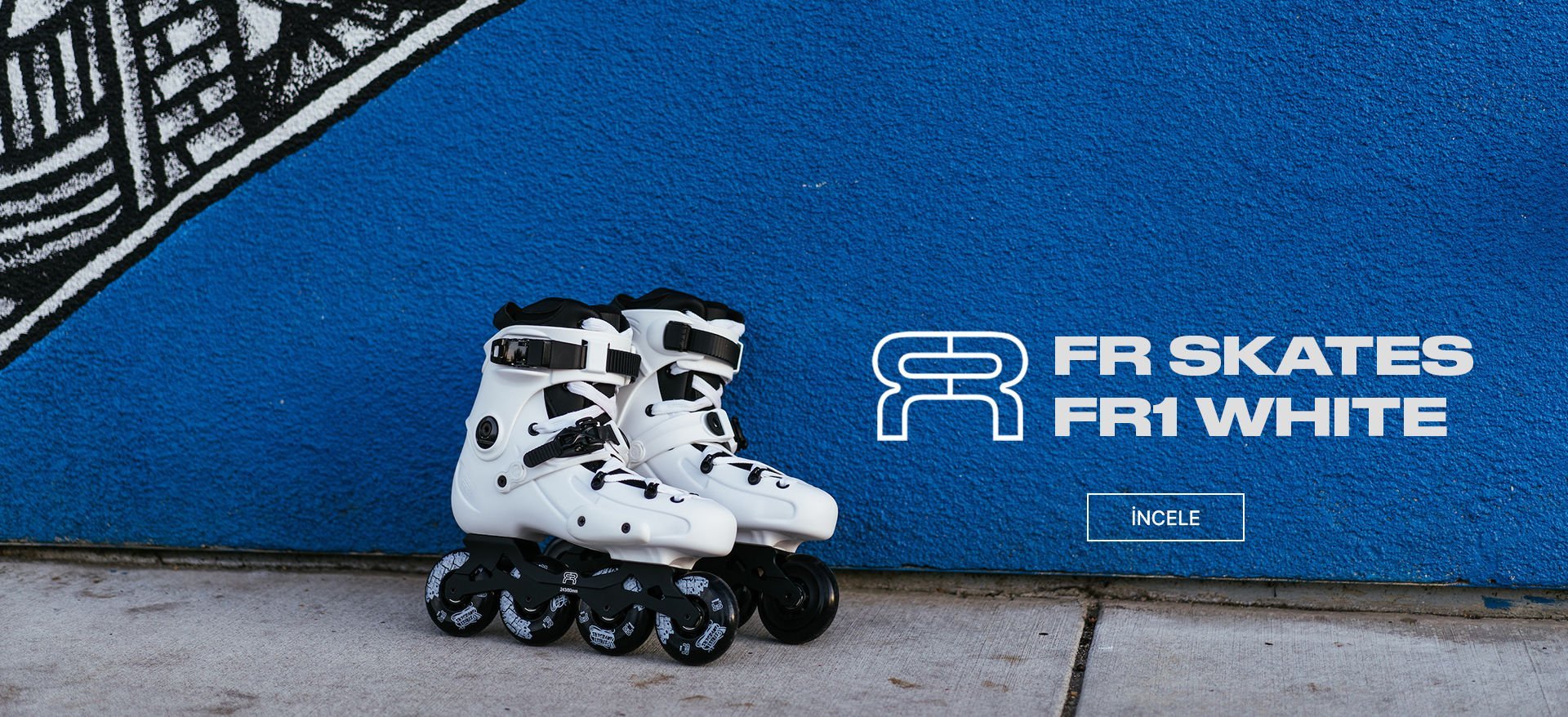 fr skates - fr1 white